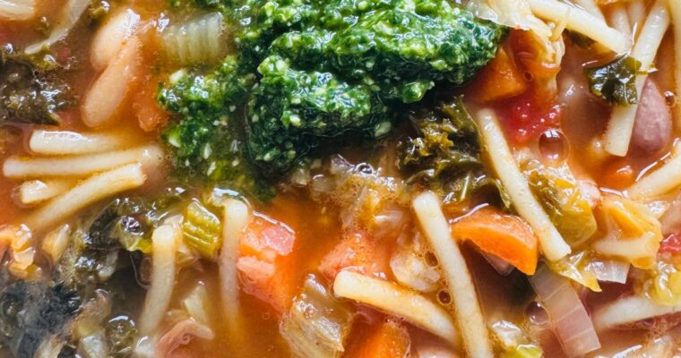 Truly Yummy Minestrone Soup