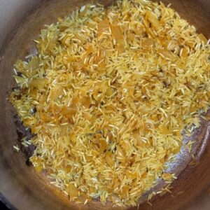 Turmeric rice