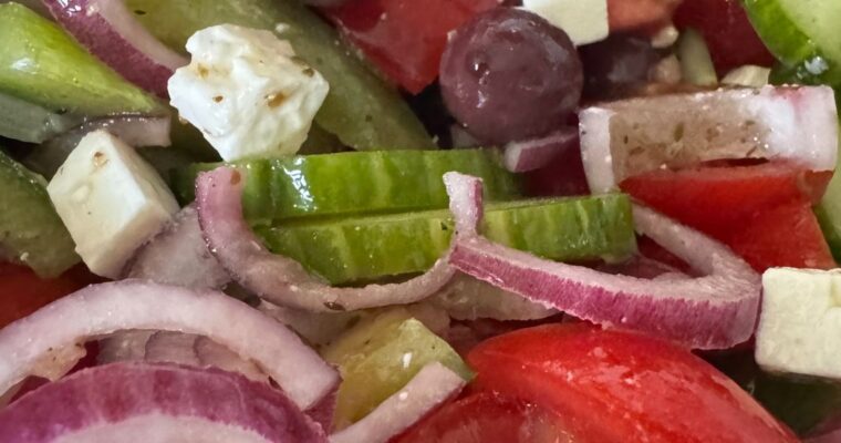 Truly Yummy Greek Salad