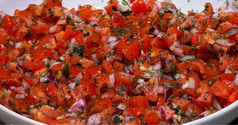 Truly Yummy Tomato Salsa