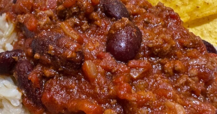 Truly Yummy Chilli Con Carne