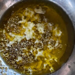 Lemon garlicky potatoes