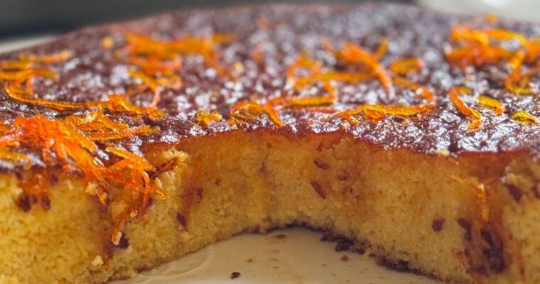 Truly Yummy Orange Drizzle Cake