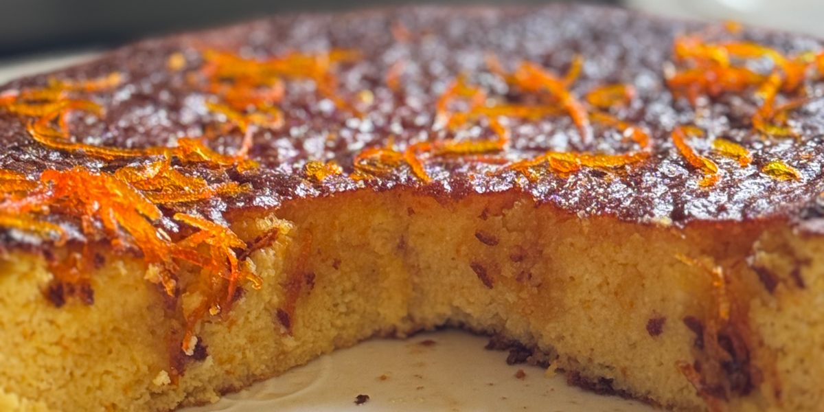 Truly Yummy Orange Drizzle Cake