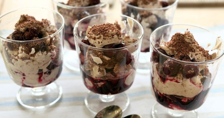 Truly Yummy Black Forest Eton Mess