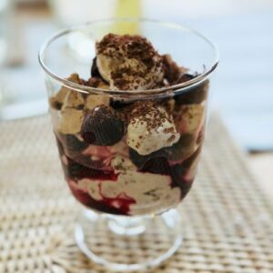 Truly Yummy Black Forest Eton Mess