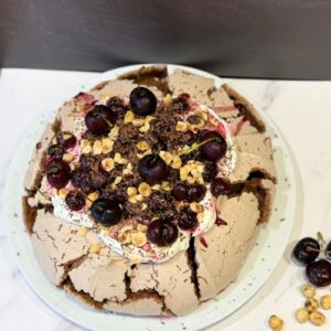 Truly Yummy Black Forest Pavlova