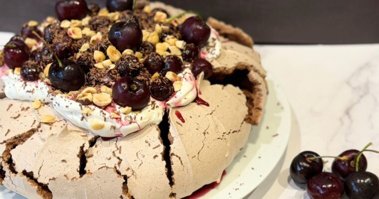 Truly Yummy Black Forest Pavolva