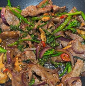 Truly Yummy Fiery Beef Stir Fry