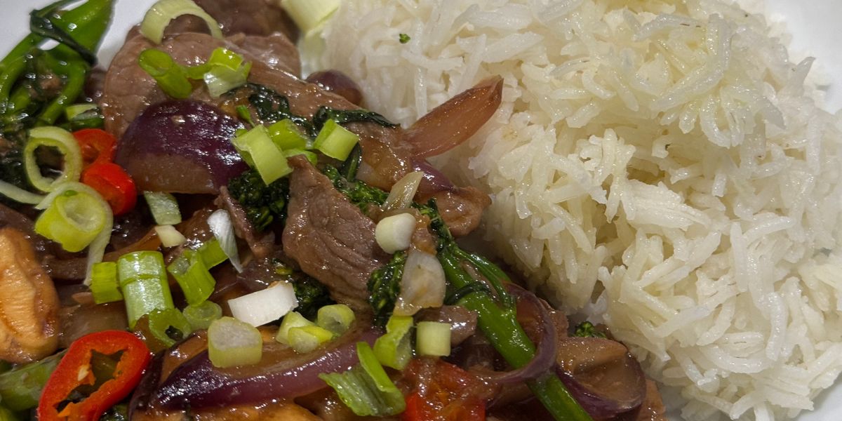 Truly Yummy Fiery Beef Stir Fry