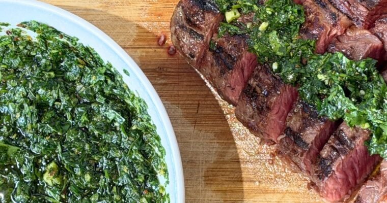 Truly Yummy Chimichurri Sauce