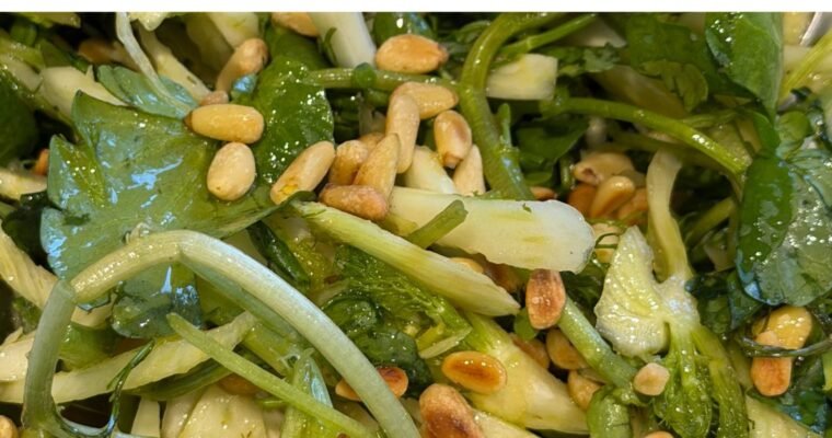 Truly Yummy Watercress & Fennel Salad