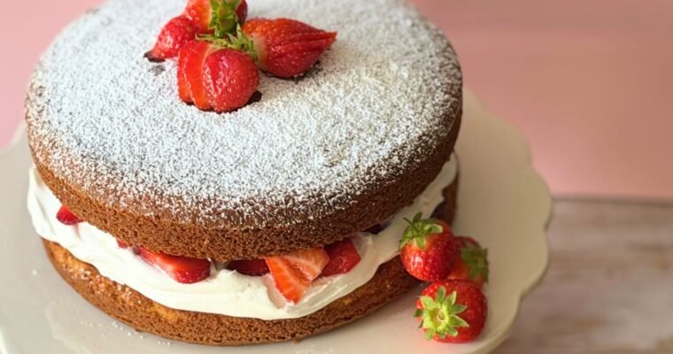 Truly Yummy Victoria Sponge Cake