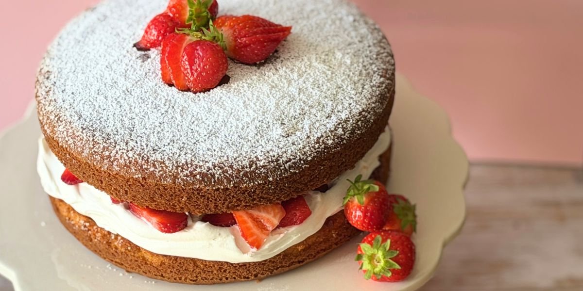 Truly Yummy Victoria Sponge Cake